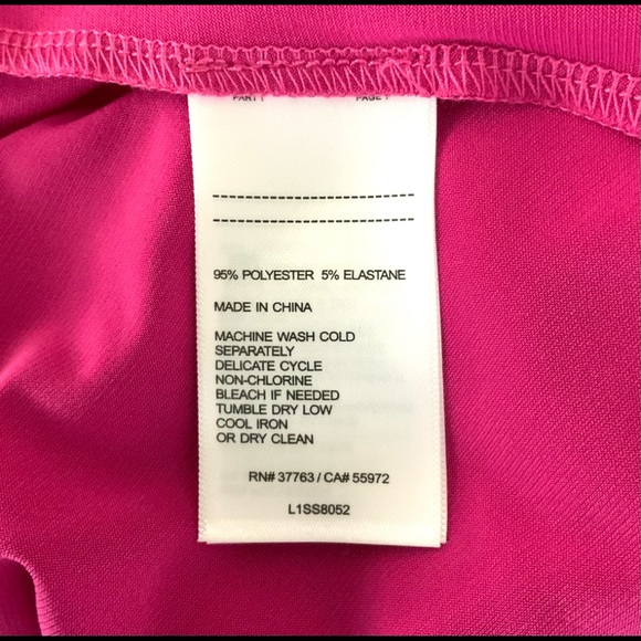 Laundry Womens Pink Blouse Small Cold Shoulder NWT - Picture 3 of 6